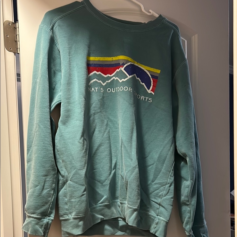 Women’s Teal Outdoor Sports Sweater